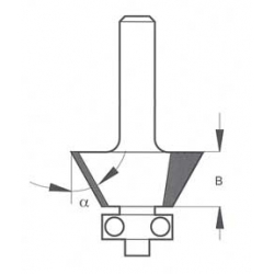 Nuožulos freza 15" HSL1505