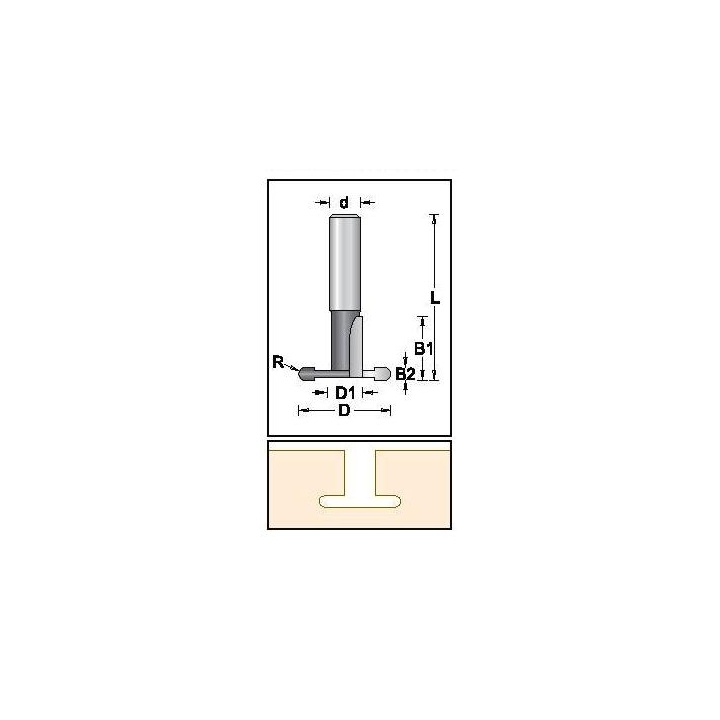 D-28,8 mm D1-11,1 mm B-4,0 mm d-12 mm D1460109