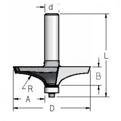 Filinginė freza RK43