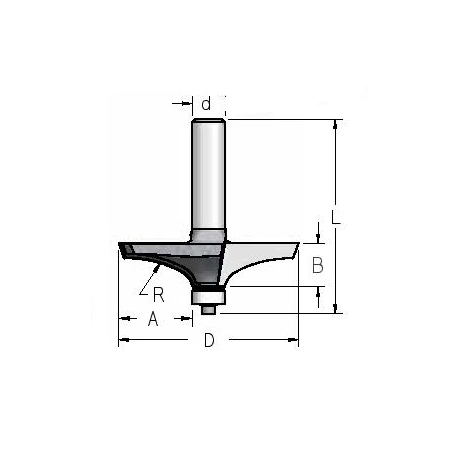 Filinginė freza RK43