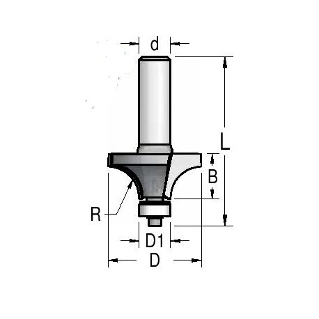 R 38,1" D-88,9 mm d-12 mm D1090349