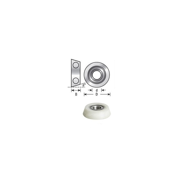 Plastiko guolis 22.2 x 6.3x6.3x10" 191360S