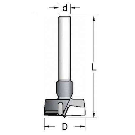 D-35 L-60 d-8 mm