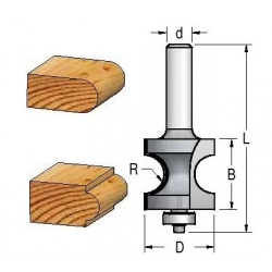 R-9,5 mm D-35,0 mm B-34.0 mm d-12