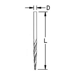 Konusinis grąžtas 3,2 mm DRT0320