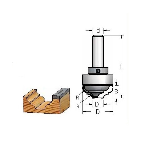 Profiliniam grioveliui su guoliu DL42542