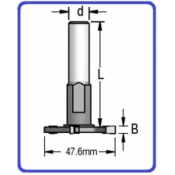 Kotelis su 6 mm diskeliu