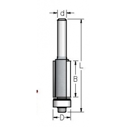 9,5x25,4 mm d-8 mm