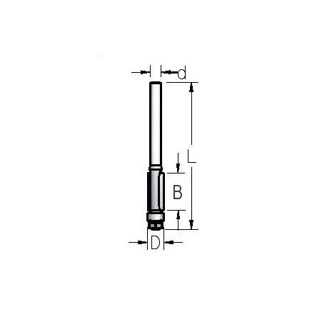 D-8,0 mm B-13 mm d-6 mm