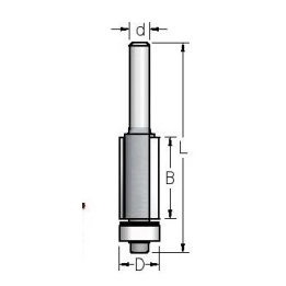 D-12.7 mm B-42 mm d-8 mm L-83 mm