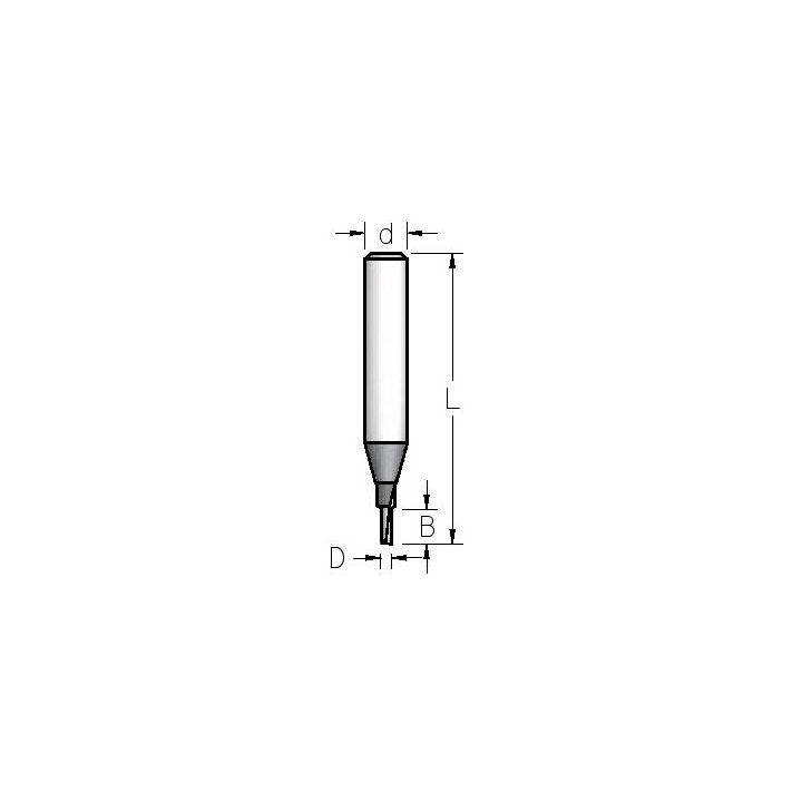 Freza 10 mm grioveliui