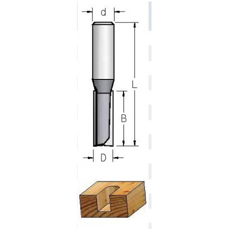 D-3,0 mm B-11 mm L-51 mm d-8 mm 