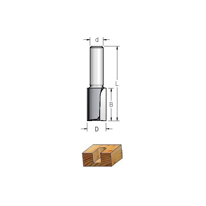 Freza 10 mm grioveliui