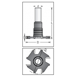 4,0 mm D-50 mm z-4 d-12 mm