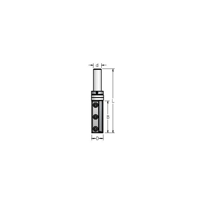 D-19.0 mm  B-50.0 mm d-12 mm