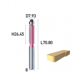 7.93 x 26.45mm L-70.8 mm d-8 mm