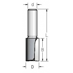 D-12,7 mm B-25,0 mm L-67 mm d-12 mm 