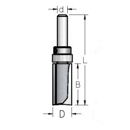 D-12.0 mm B-25 mm d-8 mm