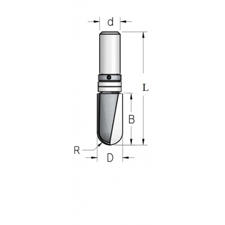 U formos 25.4 mm su guoliu DB25002