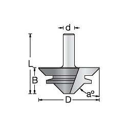 D-44,5 mm B-19 mm d- 12 mm