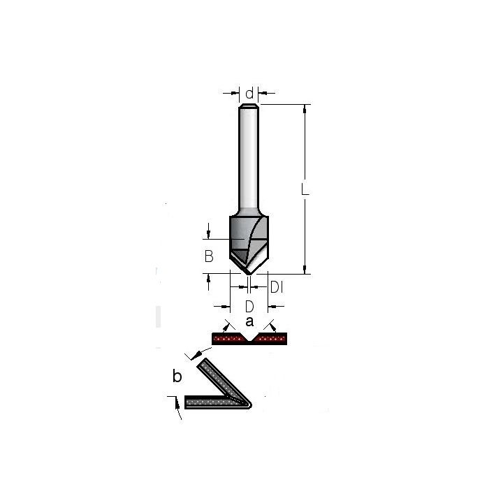 45" D-8 mm