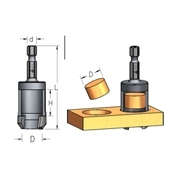 10 mm kamštukams HMNS954