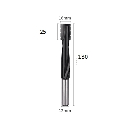 Grąžtas/freza -16/130 mm