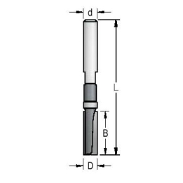 D-6,3 mm B-19.0 mm d-6 mm 