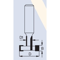 D-28,0 mm D1-9,5 mm B-8,0 mm d-12 mm