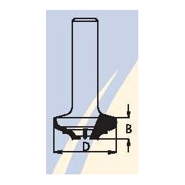 Profiliniam grioveliui su centruote RR32002